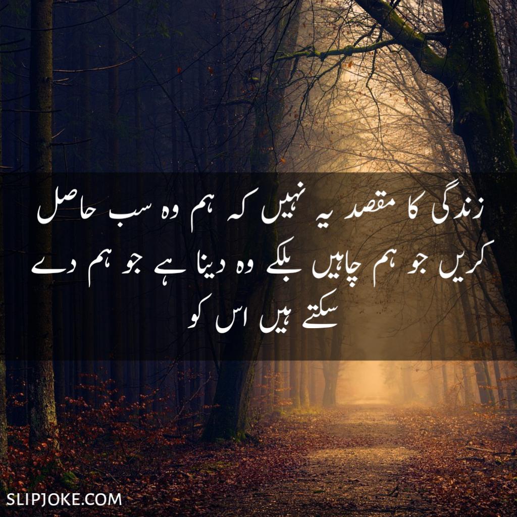 Urdu quotes about life