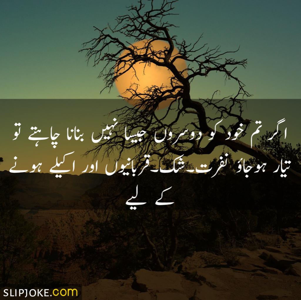 Urdu quotes about life