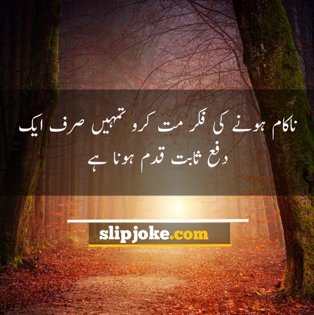 Motivational quotes in urdu for success