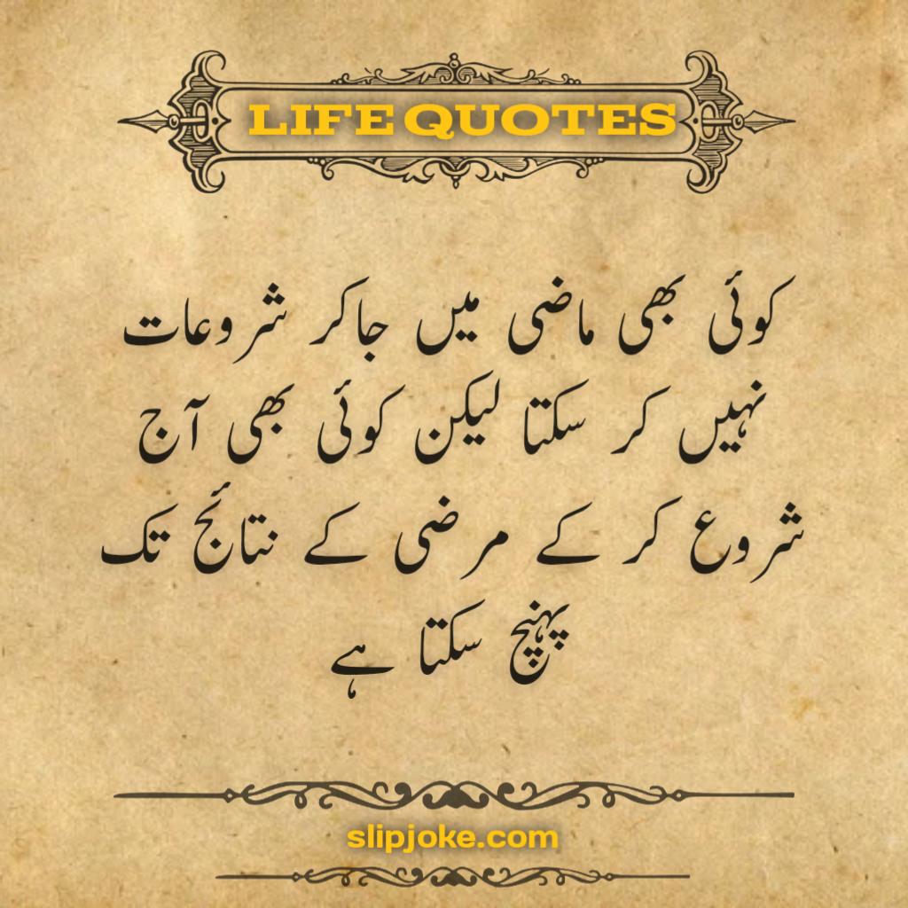 Urdu quotes about life for success