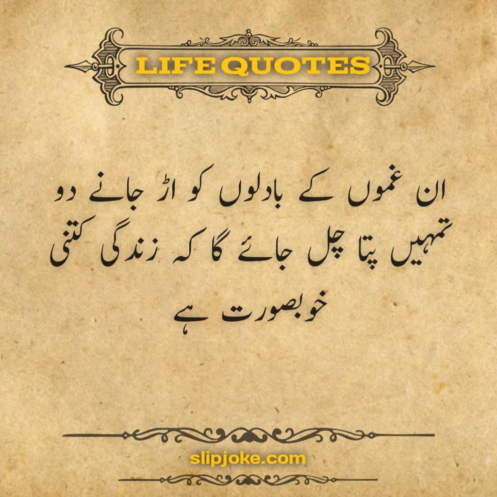 Urdu quotes about life for success