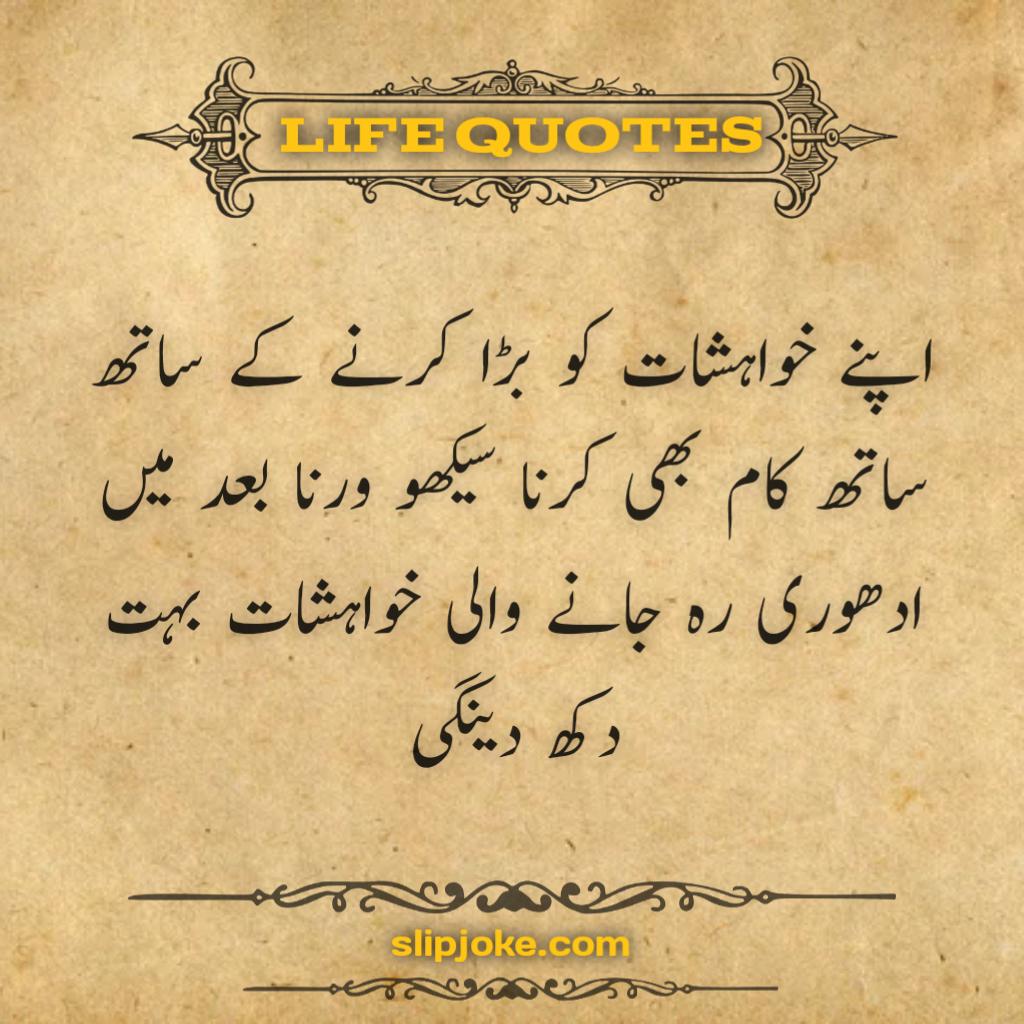 Quotes in urdu for success