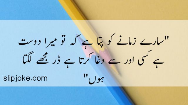 Friendship poetry in urdu two lines sms