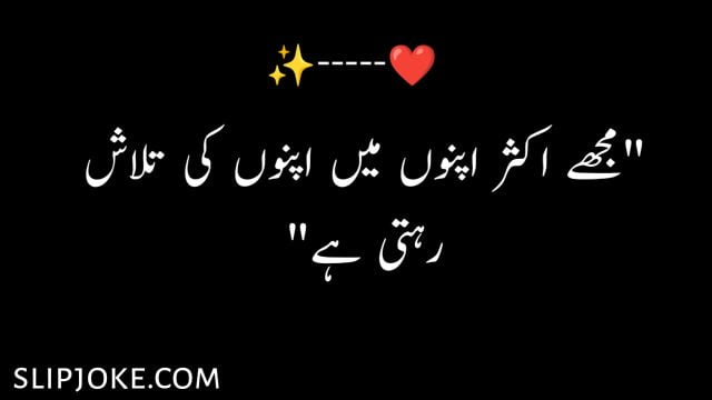 One line quotes in urdu