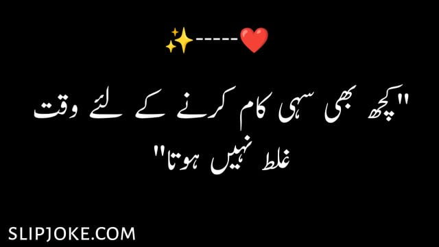 One line quotes in urdu