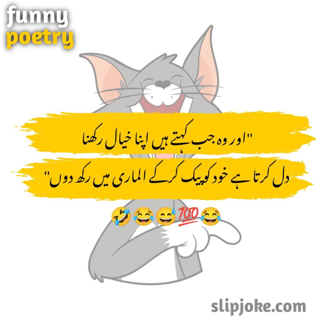 Funny poetry in urdu